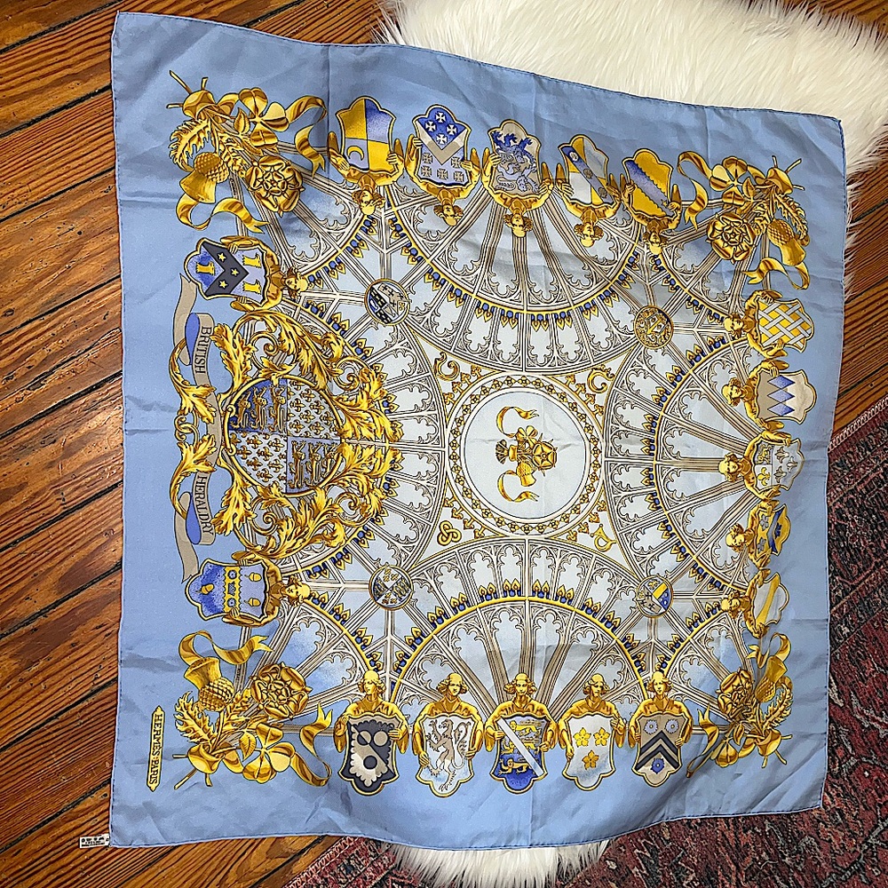 Vintage Hermes Scarf Authentic